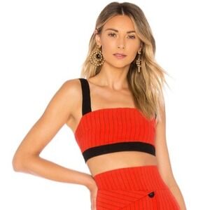 H:ours Revolve‎ Pinstripe Crop Top